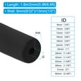 thumbnail image 2 of Uxcell 0.75" x 0.51 x 6.6ft Pipe Insulation Foam Tube Pipe Cover Wrap Roll Bar Padding Tubing for Handle Grip, 2 of 7