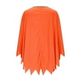 thumbnail image 5 of Pumpkin Outfit, Pumpkin Roleplay, Pumpkin Cos, Halloween Pumpkin Costume for Women - Glow In The Dark Poncho Set With Headband Candy Bag, Halloween Cosplay Clothes-Cloak+Hat+Handbag, C One Size, 5 of 7