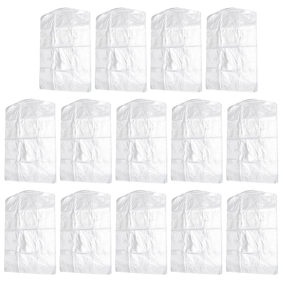 SOPOTUTU Suit Jacket Bag Garment Bag Transparent Plastic 20Pcs