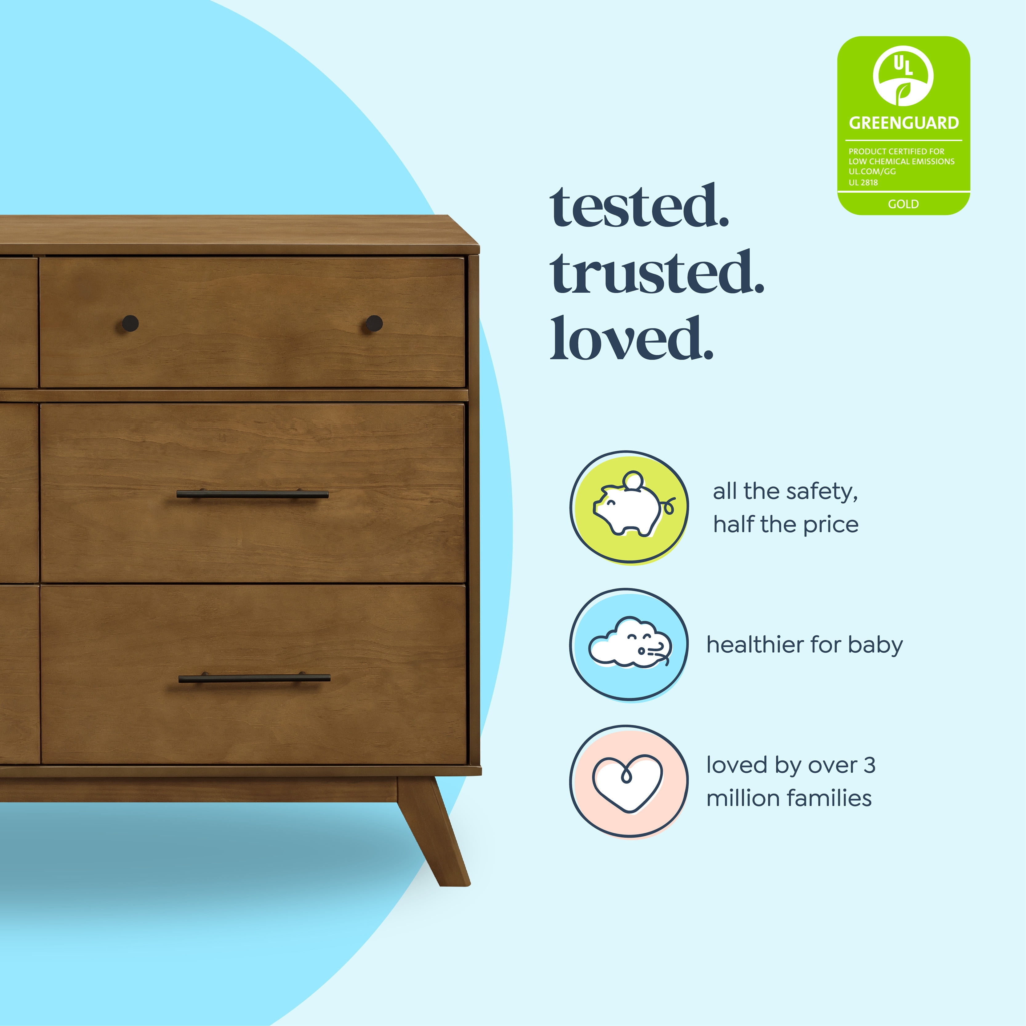 Davinci Otto 6-Drawer Dresser