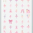 thumbnail image 4 of 35pcs-50pcs Elegant Stationery Stickers Ballerina Teacher Reward Decals Ballet Waterproof Graffiti for Luggage Phone Suitcase, 4 of 9