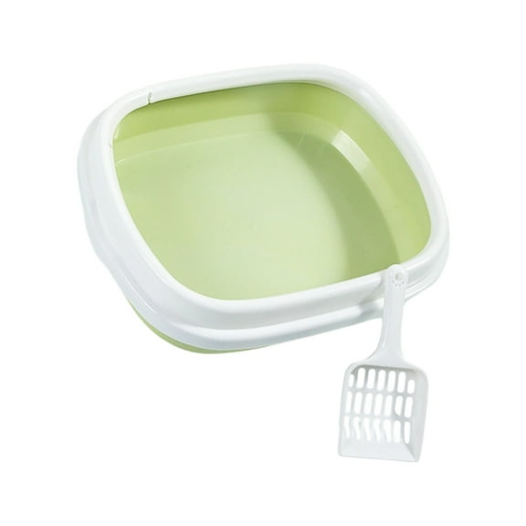 High Wall Cats Waste Container Odor Reducing Cats Litter Box Sifting Scoops for Outdoor Use