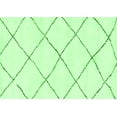 thumbnail image 1 of Ahgly Company Indoor Rectangle Solid Green Modern Area Rugs, 5' x 8', 1 of 4