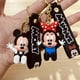 thumbnail image 2 of Disney-llaveros de Mickey Mouse para niño y niña, llaveros de dibujos animados bonitos, llavero Kawaii de Minnie, modelo de juguete para niños, regalo para niños, 2 of 4