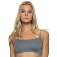 thumbnail image 3 of Felina Super Soft Modal Bralette 2-Pack (Black Gray, Small), 3 of 3
