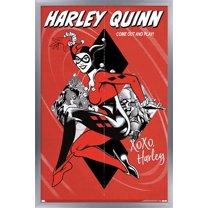 DC Comics - Harley Quinn - Come Out And Play Wall Poster, 22.375" x 34", Framed