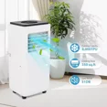 thumbnail image 3 of WhizMax 8000Btus Portable Air Conditioner Rapid Cooling With Cool/Dehumidifier/Fan/Timer, 3 of 6
