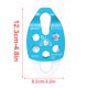 thumbnail image 4 of Eigraketly Polea de cuerda portátil, aparejo suave, accesorio de escalada, accesorios de bloqueo, remedio de rescate protector para Escalada Azul, 4 of 6