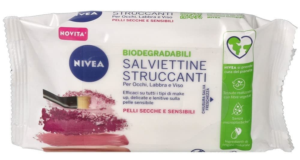 Nivea Visage Daily Essentials Gentle Facial Cleansing Wipes 25
