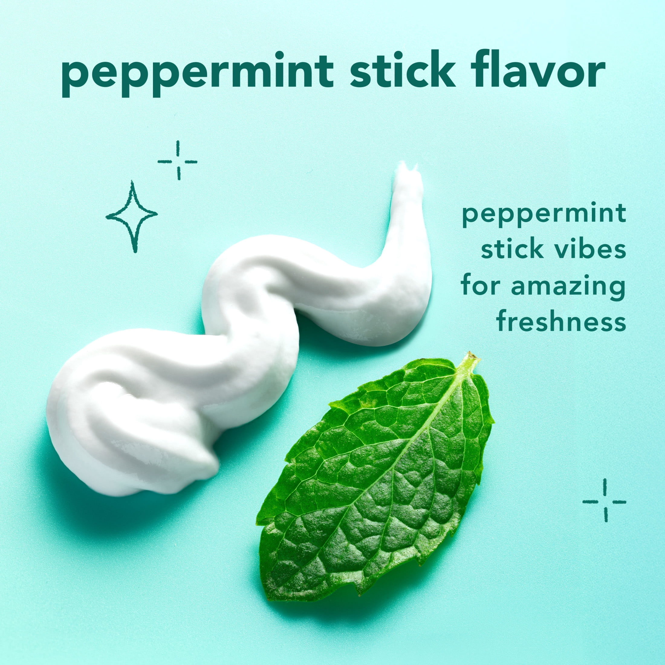 (2 pack) hello Whipped Fluoride Toothpaste, Minty Foam Toothpaste, Peppermint Stick, 4.0 oz