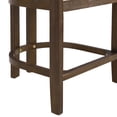 thumbnail image 4 of LHYY 26" Counter Height Bar Stool,Upholstered Counter Stools (Set of 2)-Walnut, 4 of 10
