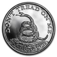 thumbnail image 2 of 1 oz Silver Round - Don't Tread on Me/Tea Party, 2 of 2