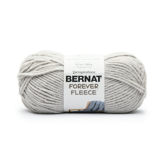 Bernat® Forever Fleece™ #6 Super Bulky Polyester Yarn, Balsam 9.9oz/280g 194 Yards