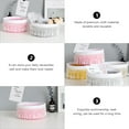 thumbnail image 3 of unbranded 1Ud De Almacenaje Portátil Rosa De Tela Premium Con Borlas Para Uso Doméstico, 3 of 8