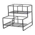 thumbnail image 4 of Elodie Support pour Sirops de Café Accessoires de Bar à Café Facile à Installer Porte-Bouteille Double Niveau 4 Compartiments, 4 of 8