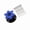 Blue, variant on Professional Quick Release Steering Wheel Adapter With Double Locking Mechanism For Track Days And Custom Car Modifications