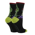 thumbnail image 2 of Oooh Yeah Women's Metal Music Socks, Poison, Colorful Novelty Cotton Crew Socks, 2 of 4