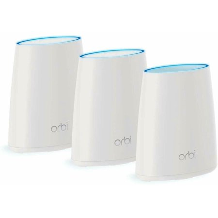 NETGEAR RBK43-200NAR Orbi WiFi System 3 Pack Routers - Certified Refurbished