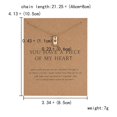 thumbnail image 1 of Paper Card Snowflake Happy Adjustable Alloy Necklace Pendant Clavicle Chain, 1 of 2