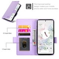 thumbnail image 4 of Designed for Google Pixel 7 Pro Wallet Case, with Card Slots Strong Magnetic Closure PU Leather Flip Fold Shockproof Kickstand Durable Purse Flip Case for Google Pixel 7 Pro - Purple, 4 of 7