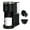 Black, variant on VIMUKUN Single Serve Coffee Maker for K-Cup Pod and Ground Coffee, 6 to 14 oz Brew Sizes, 40 oz Removable Water Reservoir, Single Cup Coffee Brewer with Self-cleaning Function