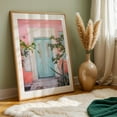 thumbnail image 6 of Light blue door in Plaka, Athens, pastel pink wall with tropical plants - Photography Architecture Pastel Mediterranean Botanical Tropical Unframed Wall Art Print 12 x 18 inches, 6 of 60