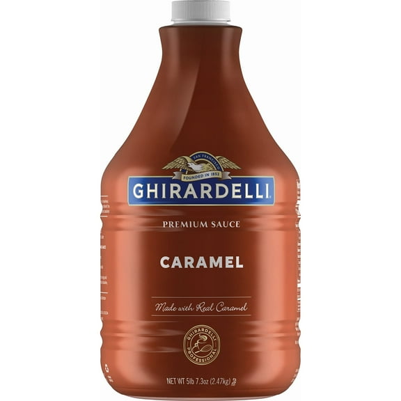 Ghirardelli Caramel Sauce Pump 5lbs 7.3oz