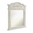 thumbnail image 1 of Elegant Decor Danville 32 In. Traditional Mirror In Antique White, 1 of 4