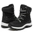 thumbnail image 3 of Women’s Snow Boot With Waterproof Lace Up Mid-Calf Outdoor Winter Deep Tread Rubber Sole, 3 of 6