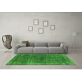 thumbnail image 3 of Ahgly Company Indoor Square Oriental Green Industrial Area Rugs, 8' Square, 3 of 4