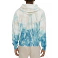 thumbnail image 2 of Eleven Paris Men's Marble Fleece Pullover Hoodie in Bluestone Marble-Size Small, 2 of 2