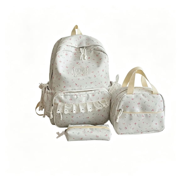 Three Piece Backpack For Large Capacity School With Style And Practical Design Back To School Backpack