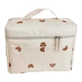 thumbnail image 1 of Bolsa de Pañales para Bebés, Organizador de Cochecito, Lona, Bolsa de Almacenamiento Portátil, Bolsa Organizadora de Pañales Ligera para Pañales, 1 of 8