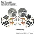 thumbnail image 2 of Speedway Motors Deluxe Front Disc Brake Conversion Kit Compatible with 1955-1957 and 1959-1964 Chevy Full Size Cars, 2 of 20