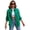 Green, variant on Women's Oversized Distressed Denim Shacket - Long Sleeve Button Down Lapel Jacket & Coat S-2XL