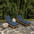thumbnail image 3 of ARDEN earthFIBER Outdoor Tufted Chaise Cushion, 22 x 76, Rain-Proof, Fade Resistant, Cushion for Chaise Lounger, 3 of 7
