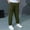 Army Green, variant on Cethrio Cotton Linen Pants for Boy, Casual School Elastic Waist Multi-pocket Cargo Pants Beige Size 10-12