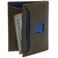 thumbnail image 5 of Alpine Swiss Men RFID Leather Wallet Slim Front Pocket Wallet Business Card Case, 5 of 6