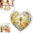 thumbnail image 6 of Beforeyayn Acrylic Puzzles Suncatcher Window Hanging, 94 Pieces Stained Glass Puzzle For Gift Lovers, Window Or Home, Song Decoration For Women Men Mom Birthday Decor, 6 of 6