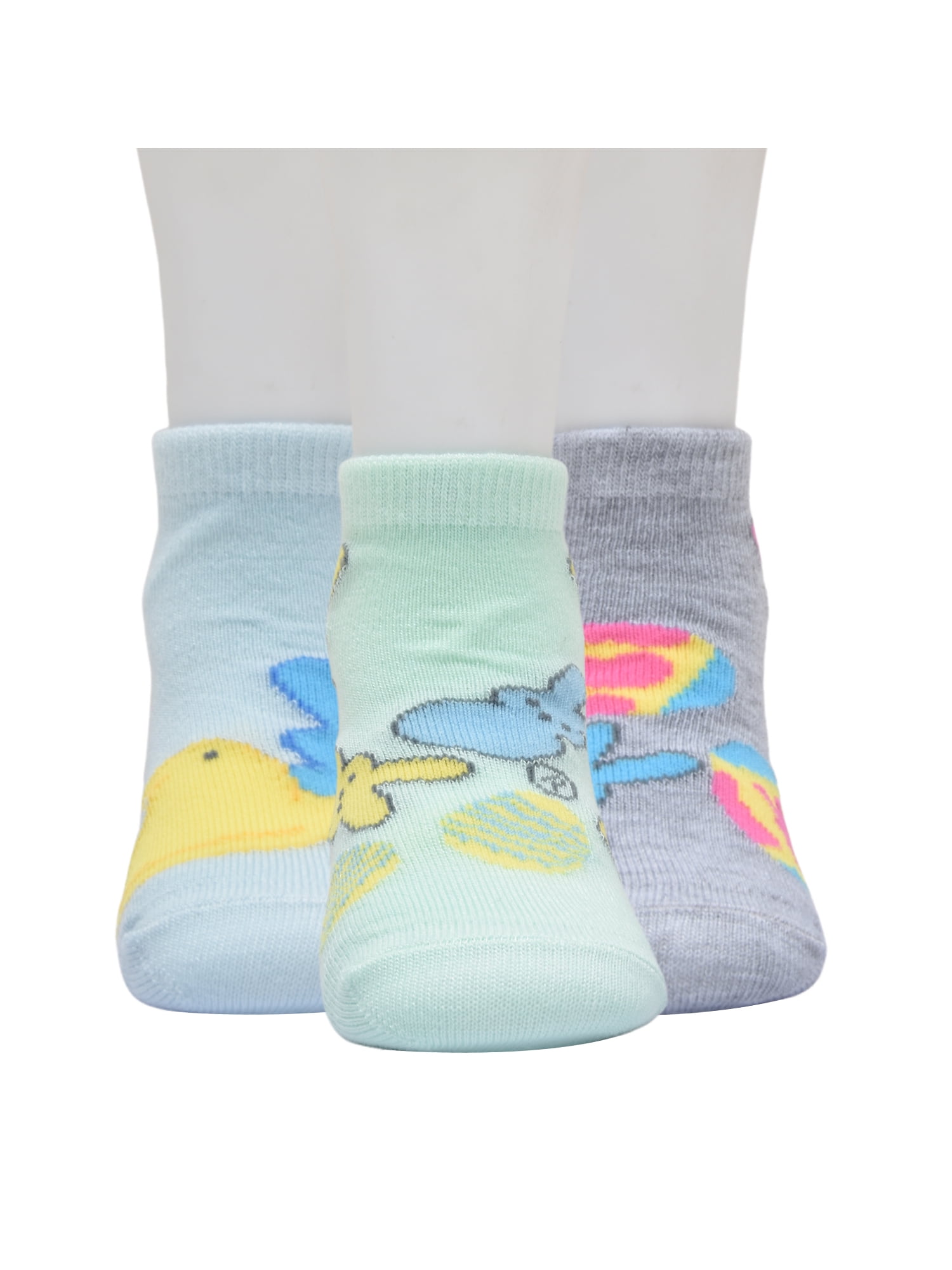Character Toddler Ankle Easter Socks, 3-Pack, Sizes 12M-5T