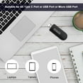 thumbnail image 4 of Lector de tarjetas Adaptador de tarjeta de memoria USB 3 en 1 portátil, 4 of 7