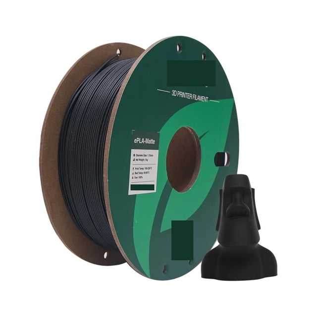 3D Printing Material For 3D Printers Matte PLA Filament,3D Printer Filament PLA Matte 1.75mm 1KG (2.2 LBS) Spool ,Easy to Use