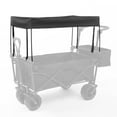 thumbnail image 2 of Removable Awning Canopy for Wagon Attachment Sun Shade Cover for Trolley Cart, 2 of 10