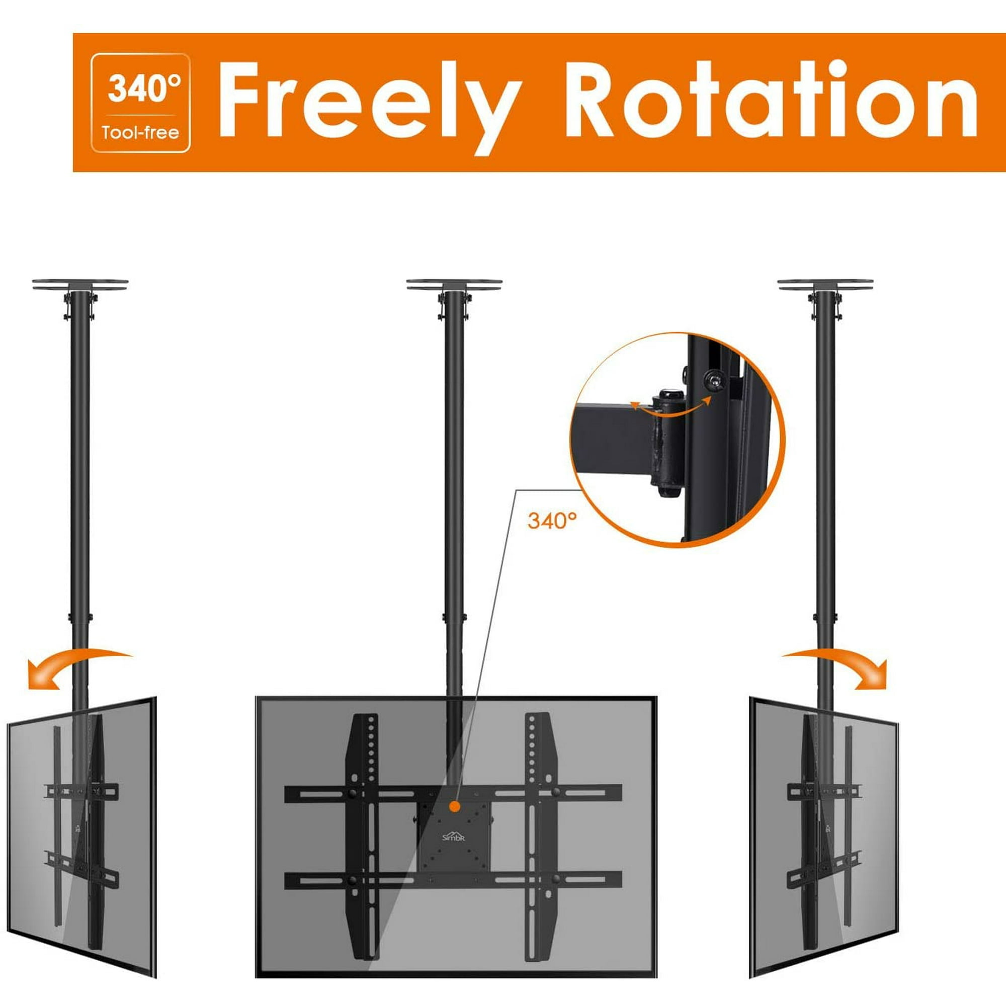 Simbr Tv Ceiling Mount Bracket Shelly Lighting