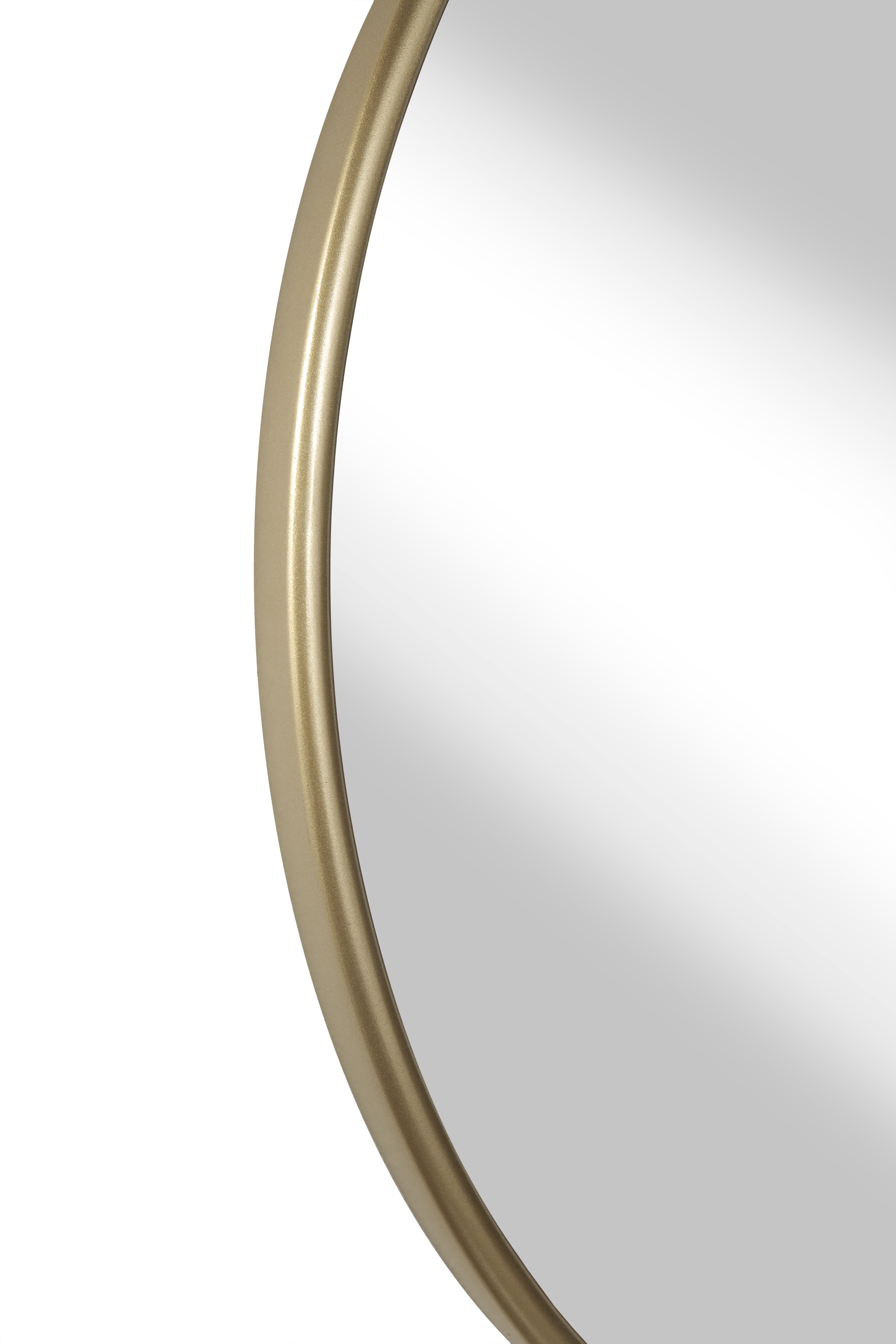 Martin Svensson Home 30" Gold Framed Round Wall Mirror
