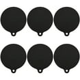 thumbnail image 1 of 6 Pcs Induction Cooktop Mat Protector Nonslip Silicone Heat Insulation Pad Cook Top Cover Reusable Heat Insulated Mat, 1 of 10