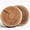 Stump, 2 Pack, 16in, variant on Decorative Round Throw Pillow, 3D Digital Print Comfortable Kids Funny Cute Wood Log Pillow Circle Seating Floor Cushion for Home, Couch, Sofa, Bedroom, Living Room Decor, Dark Grey Stump