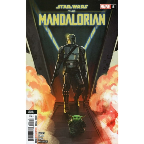 Star Wars: The Mandalorian #5 (2nd) VF ; Marvel Comic Book