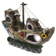 thumbnail image 3 of Fish Tank Landscaping Ornament Simulation Resin Sunken Ship Aquarium Decor, 3 of 8