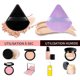 thumbnail image 3 of Paquete de 6 esponjas de maquillaje (negro, morado) triangular en polvo lavable de algodón cosmético seco con correa para caras, mujeres y niñas, maquillaje en polvo suelto Rojo Verde Cocina, Decoración y Otros, 3 of 4